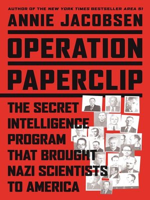 cover image of Operation Paperclip